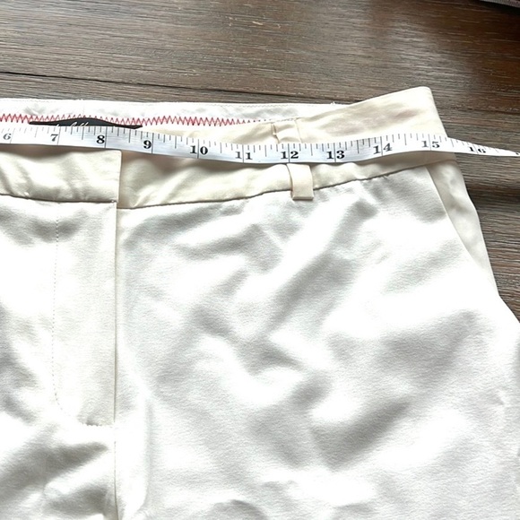 Elizabeth & James,Exquisite Silk Cropped Pants, Mid-Rise, Winter White, Size 2 - Picture 7 of 12